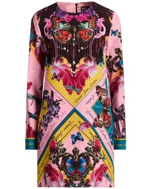 Versace Jeans Couture Mini Dress Polyester, Elastane - White