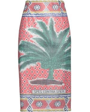 Stella Jean Midi-Rock - Rot