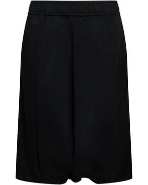 Giorgio Armani Shorts & Bermuda Shorts Wool - Black