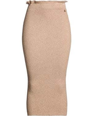 Dixie Midi Skirts - Natural