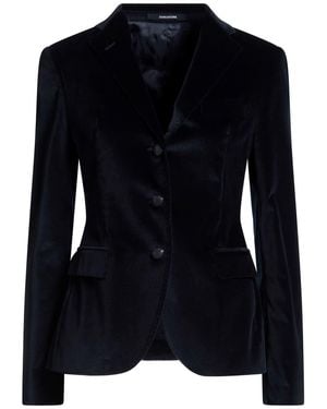 Tagliatore Blazer Cotton, Elastane - Black
