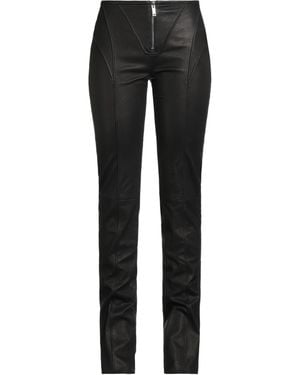 Blumarine Trousers Sheepskin - Black