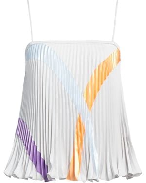 Emporio Armani Top Polyester - White