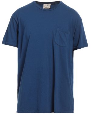 Heritage T-Shirt Cotton, Elastane - Blue