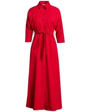 Patrizia Pepe Vestito Lungo - Rosso
