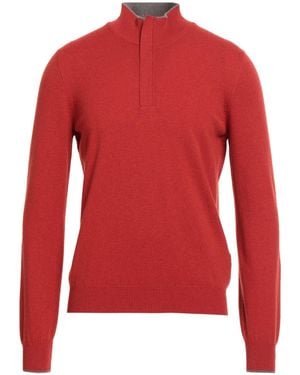 Gran Sasso Turtleneck - Red