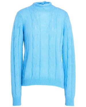 WEILI ZHENG Turtlenecks - Blue