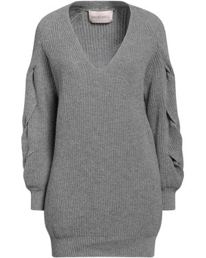 Circus Hotel Mini Dress Virgin Wool, Cashmere - Gray