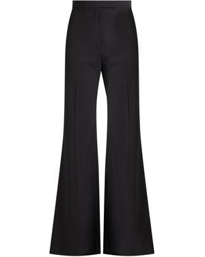 Lardini Trousers Wool, Elastane - Black