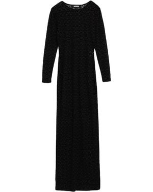Barrow Maxi Dress Polyester - Black