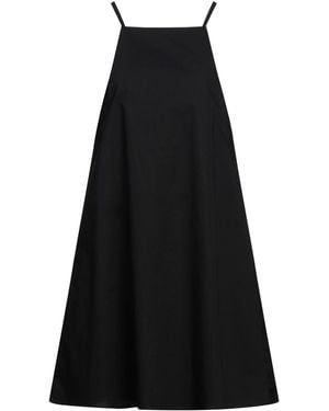 Manila Grace Mini Dress Cotton - Black