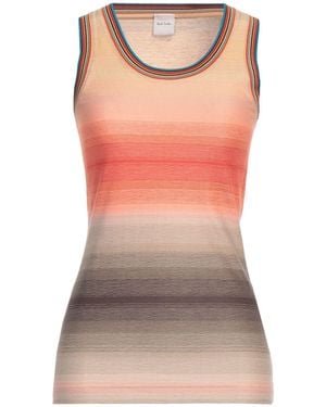 Paul Smith Sand Tank Top Cotton - Brown