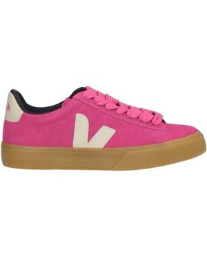 Veja Fuchsia Sneakers Leather - Pink