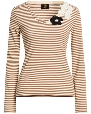 Gai Mattiolo Sweater Cotton, Polyester, Elastane - Natural