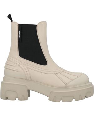 MSGM Ankle Boots - Natural