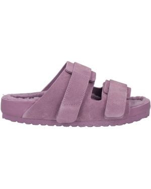 Birkenstock x Tekla Sandalias - Morado