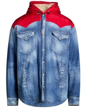 DSquared² Denim Outerwear - Blue