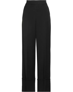 Kontatto Trousers Polyester, Viscose, Elastane - Black