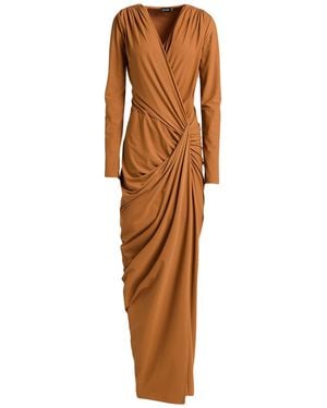 Atlein Tan Maxi Dress Polyamide, Elastane - Brown
