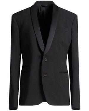 Neil Barrett Blazer Viscose, Virgin Wool, Elastane - Black