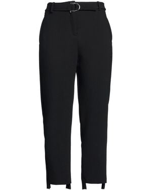 Maje Pants Polyester, Viscose, Elastane - Black