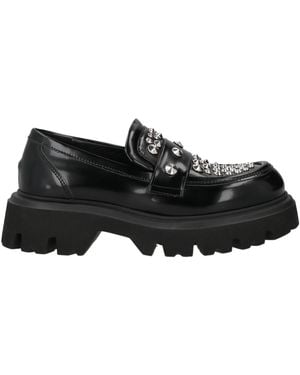 Strategia Loafers Textile Fibers - Black