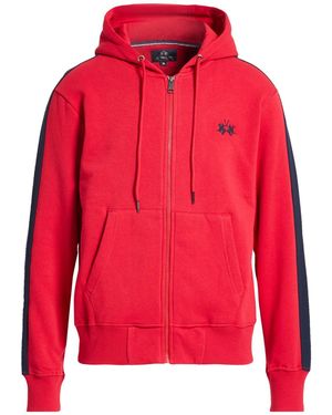 La Martina Sweatshirt Cotton, Polyester - Red