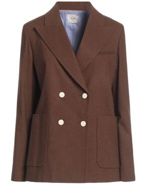 Alysi Crème Blazer Viscose, Polyester, Wool, Elastane - Brown