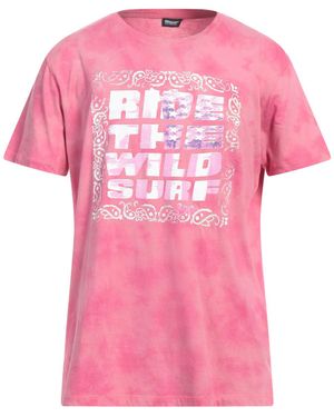 Blauer T-Shirt Cotton - Pink