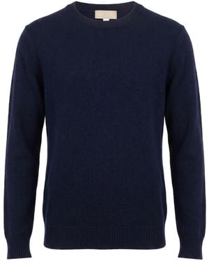 120% Lino Pullover - Blu