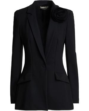 La Petite Robe Di Chiara Boni Blazer Polyamide, Elastane - Black