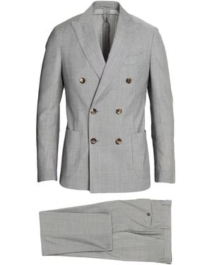 Lardini Suit Wool - Gray