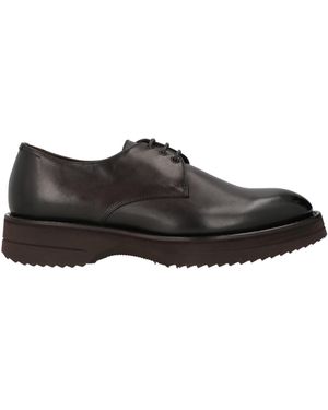 Doucal's Lace-Up Shoes Calfskin - Black