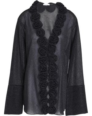 Oséree Cardigan Polyamide, Metallic Fiber - Black