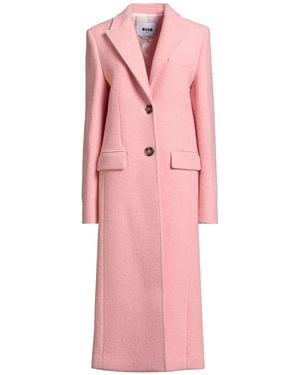 MSGM Coat Virgin Wool - Pink