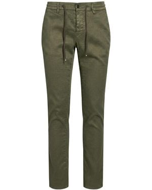 Mason's Pants Linen, Cotton, Elastane - Green