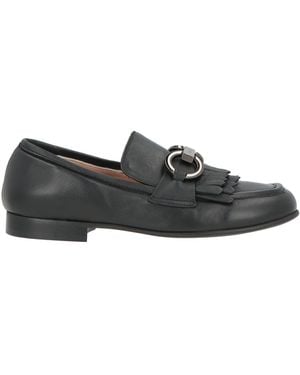 Pollini Loafers Leather - Grey