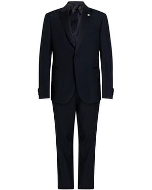 Lardini Suit Wool - Blue