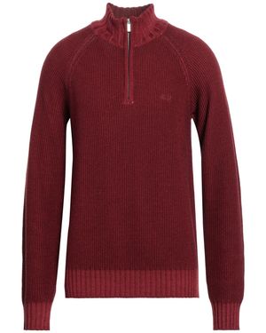 Sun 68 Turtleneck - Red