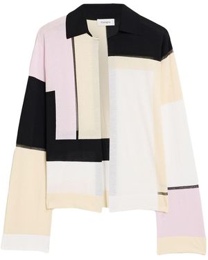 Kangra Pastel Cardigan Cotton - Black