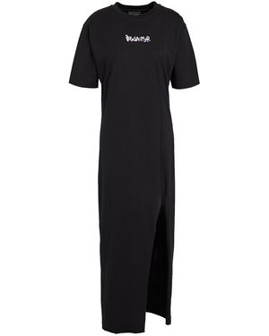 DISCLAIMER Midi Dress Cotton - Black
