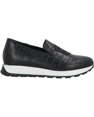 Giovanni Conti Trainers Leather - Black