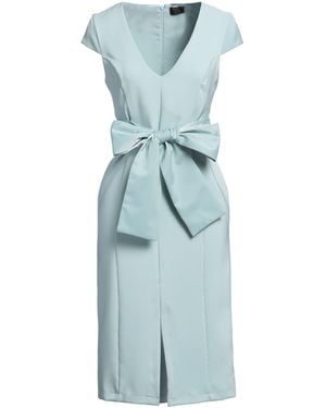Siste's Midi Dress Polyester, Elastane - Blue