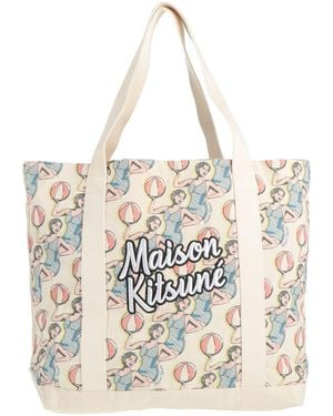 Maison Kitsuné Handbag - White