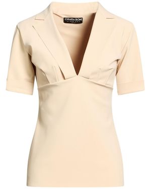 La Petite Robe Di Chiara Boni Sand Top Polyamide, Elastane - Natural