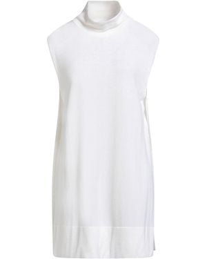 Liviana Conti Turtleneck Virgin Wool - White