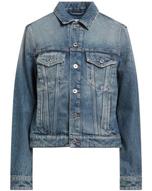 Off-White c/o Virgil Abloh Denim Outerwear - Blue