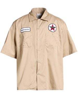 Uniform Experiment Shirt Polyester, Cotton - Natural