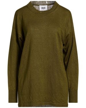 Alpha Studio Pullover - Grün