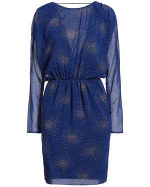 MSGM Mini Dress Polyester - Blue